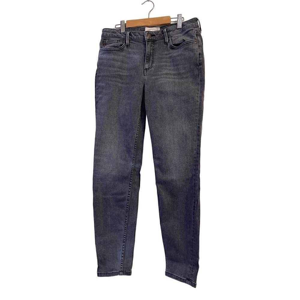 Lafayette 148 New York jeans Mercer Gray skinny jeans Size 29,